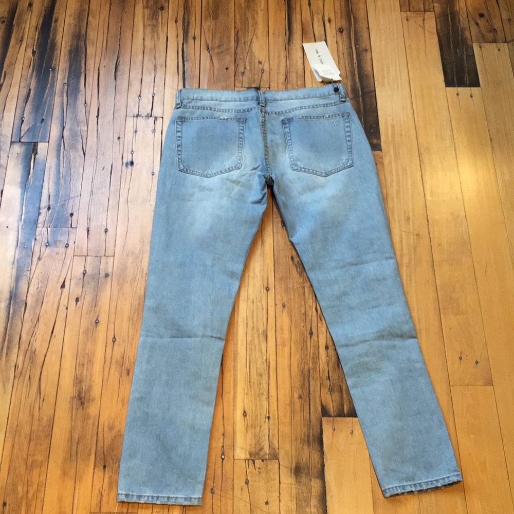 NWT Rag & Bone 'the Dre' Extreme Distressed Skinny - Picture 8 of 8